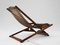 Teak Wood Sling Lounge Chair 3