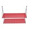 Perforated Red Metal Shelving Unit by Tjerk Reijenga for Pilastro, 1950s 3