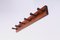 Brutalist Teak Coat Rack in the Style of Charlotte Perriand, 1950s, Image 2