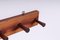 Brutalist Teak Coat Rack in the Style of Charlotte Perriand, 1950s, Image 9