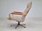 Fauteuil Pivotant en Laine, Danemark, 1970s 11