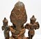 Groupe de Bouddha Triade Khmer, 1450s, Bronze, Set de 3 15