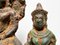 Khmer Triad Buddha Group, 1450s, Bronze, Set of 3 11