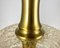 Vintage German Gilded Brass & Glass Pendant Light, 1970s 6