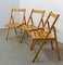 Mid-Century French Garden Dining Folding Chairs from Clairitex, Set of 3 3