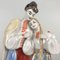 Estatua de los amantes ucranianos de porcelana, años 50, Imagen 3