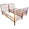 Bed Frame by Thonet for Fischel, 1910s, Set of 2 1