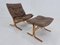 Mid-Century Lounge Chair & Ottoman by Ingmar Relling for Westnofa, Norway, 1970s, Set of 2 4