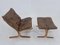 Mid-Century Lounge Chair & Ottoman by Ingmar Relling for Westnofa, Norway, 1970s, Set of 2 6
