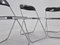 Mid-Century Plia Folding Chairs by Giancarlo Piretti from Castelli, 1960s, Set of 3, Image 8