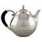 Sterling Silver Kosmos Teapot by Johan Rohde for Georg Jensen, Image 1