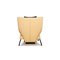 Cream Leather Solo 699 Armchair from WK Wohnen 10