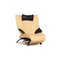 Cream Leather Solo 699 Armchair from WK Wohnen 1