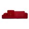 Red Orange Fabric Polder Three-Seater Sofa from Vitra 9