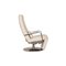 White Leather Armchair from Brühl 11