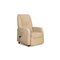 Beige Leather Cumulus Armchair from Himolla 1