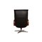 Black Leather Conform Armchair 9