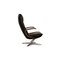 Black Leather Conform Armchair, Image 8