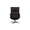 Black Leather Conform Armchair, Image 7