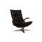 Black Leather Conform Armchair, Image 3