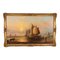 Dutch School Artist, Maritime Scene, Late 20th Century, Oil on Cardboard on Canvas 1