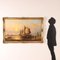 Dutch School Artist, Maritime Scene, Late 20th Century, Oil on Cardboard on Canvas 2