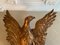 Specchio Eagle in legno dorato, Immagine 2