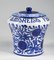 Majolica Keramik Vase aus Kirschholz von Franciscan Gualdo, 1950er 4