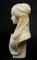 Guglielmo Pugi, Busto de mujer, finales del siglo XIX o principios del siglo XX, Alabastro, Imagen 6