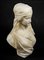 Guglielmo Pugi, Bust of a Woman, Late 19th or Early 20th Century, Alabaster 2