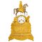 19th Century Napoleon Bonaparte Gilt Bronze Clock 1