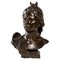 Raymond Guimberteau, Fin du 19ème Siècle, Buste de Diane, Bronze 1