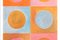 Natalia Roman, Sunset Pink and Orange Tile Diptych, 2022, Acrylic on Watercolor Paper, Image 6