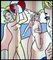 Roy Lichtenstein, Nudes with Beach Ball, 1994, Art Print 1