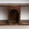 20th Century Rustic Solid Wood Wall Shelve Unit 12