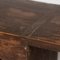 Unità di mensole da parete rustica in legno massiccio, XX secolo, Immagine 13