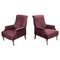 Mid-Century Italian Purple ABCD Armchairs by Caccia Dominioni for Azucena, 1960s, Set of 2 1