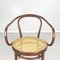 Polnischer Mid-Century Stuhl aus Holz & Stroh von ZPM Radomsko für Thonet, 1960er 6