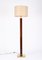 Mid-Century Italian Wood and Steel Floor Lamp from Zonca Voghera, 1980s 11