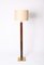 Mid-Century Italian Wood and Steel Floor Lamp from Zonca Voghera, 1980s 13