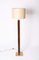 Mid-Century Italian Wood and Steel Floor Lamp from Zonca Voghera, 1980s 5