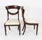 20th Century Regency Revival Swag Back Dining Chairs, Set of 8 3