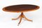 Ovaler Esstisch aus Mahagoni, 20. Jh. Von William Tillman 16