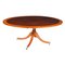 20th Century Oval Mahogany Dining Table by William Tillman 1