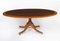 Ovaler Esstisch aus Mahagoni, 20. Jh. Von William Tillman 2
