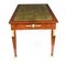 19th Century Empire Revival Bureau Plat Desk Writing Table & Armchair, Set of 2 6