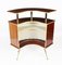 20th Century Cocktail Drinks Bar Cabinet and Stools, Set of 3, Image 8