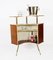 20th Century Cocktail Drinks Bar Cabinet and Stools, Set of 3 4