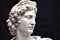 Vintage Marmor Büste des griechischen Gottes Apollo, spätes 20. Jh 4