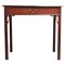 19th Century Antique English Mahogany Side Table Writing Desk 1